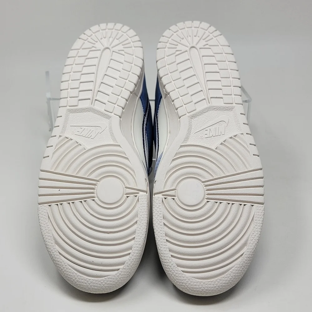 Nike Dunk Low (Gs) Sail-White-Light Armory Blue Sz 6.5Y-Womens 8 HF5742-111 New
